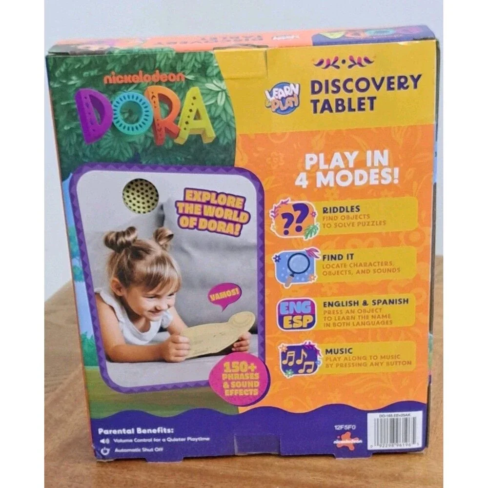Dora Learn & Play Discovery Tablet By Nickelodeon New In Original